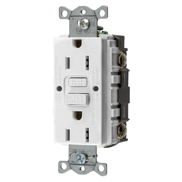 Ground Fault Products, Commercial Standard GFCI Receptacles, GFRST15WU